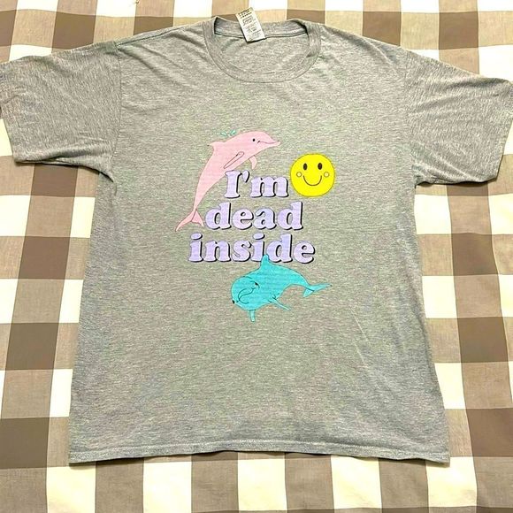 I’m Dead Inside T - Men’s S - Picture 1 of 4